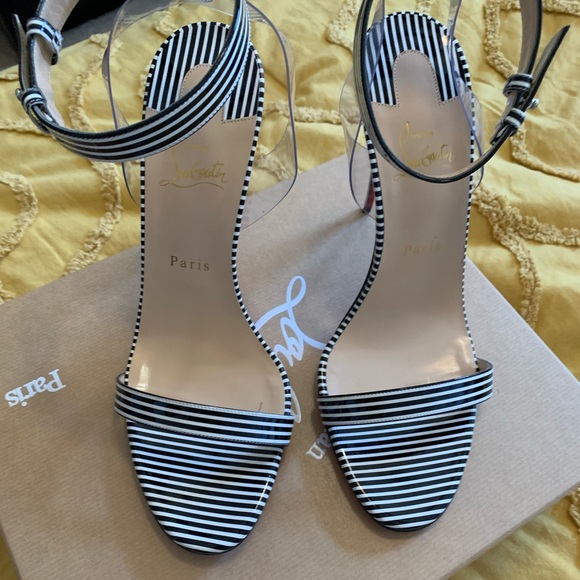 Christian Louboutin Shoes - Christian Louboutin striped sandal